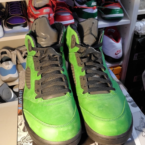 Jordan 5\'s - Oregon - Apple Green - Size 11 main image 6